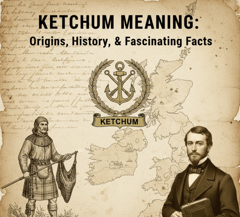 Ketchum Meaning: Origins, History, and Interesting Facts