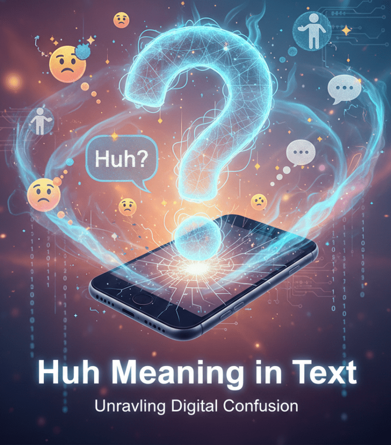 Huh Meaning in Text: What It Really Means & How to Use It