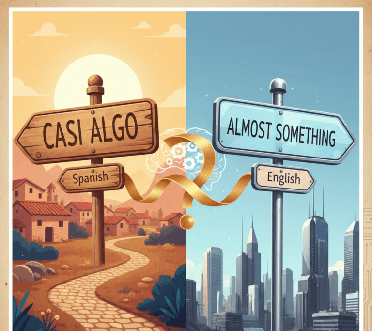 Casi Algo Meaning in English