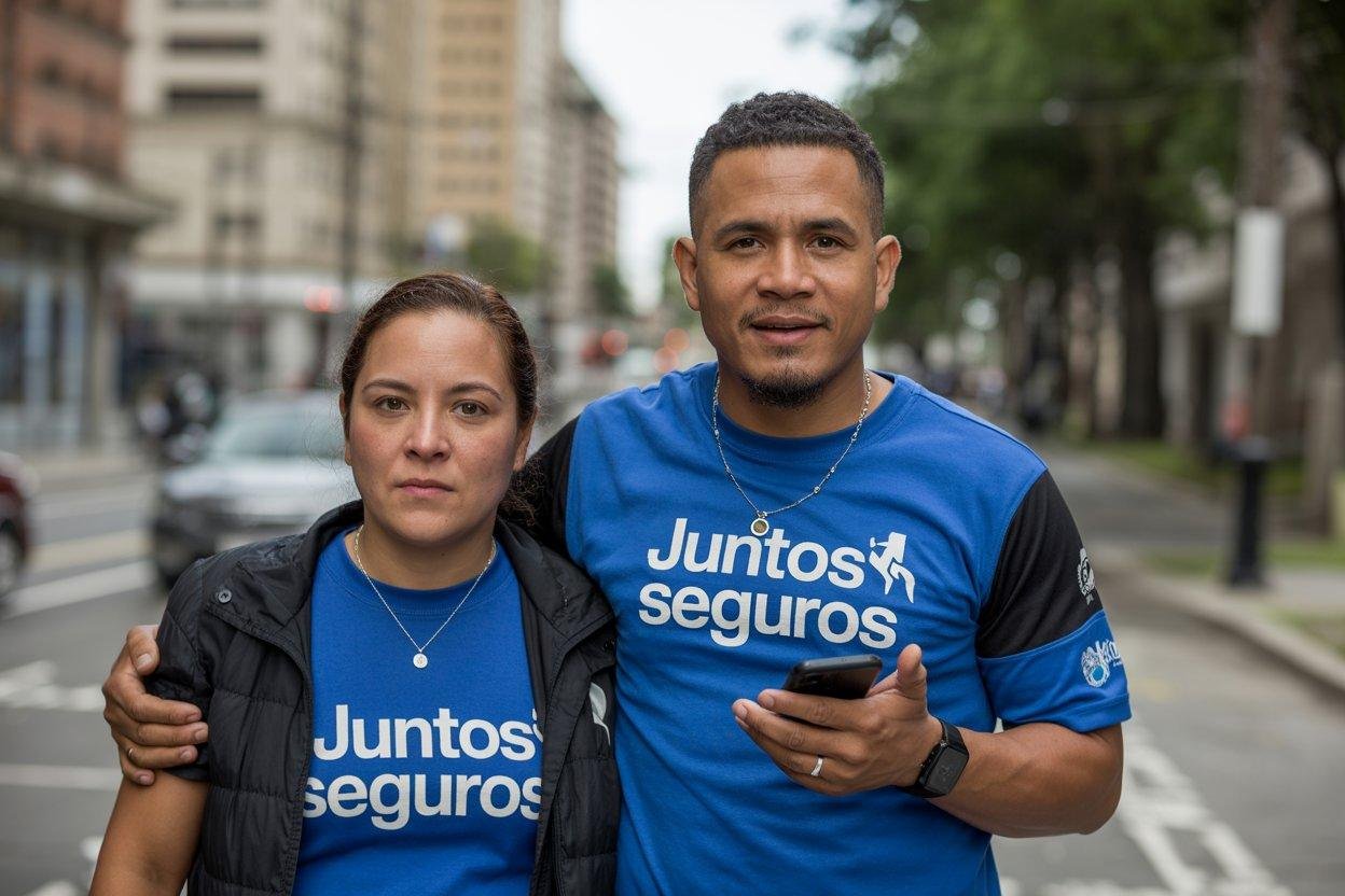 Juntos Seguros platform visual