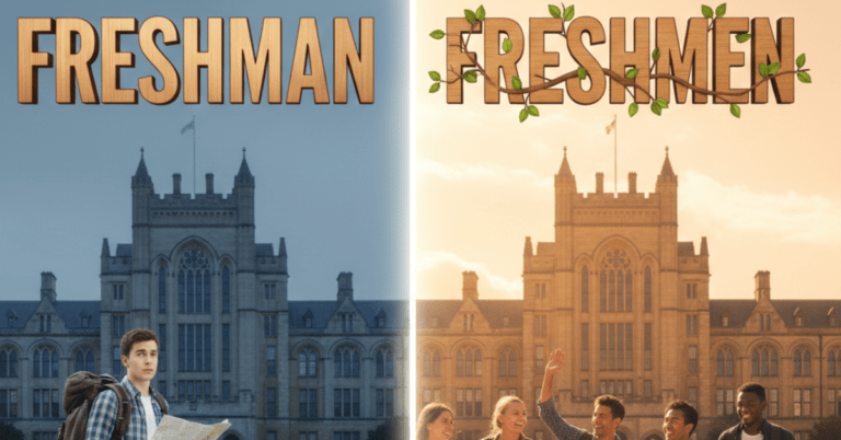 Freshman or Freshmen? The Simple Grammar Rule Every Student Should Know