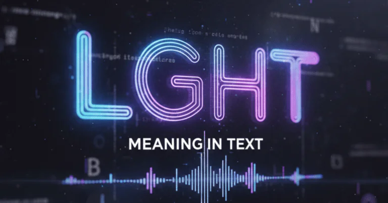 LGHT Mean in Text: What Does It Actually Mean?