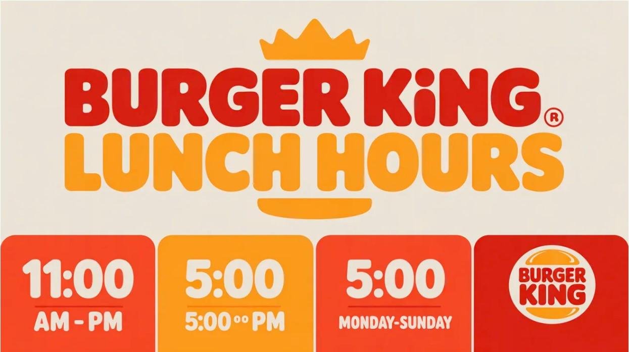 Burger King Lunch Hours