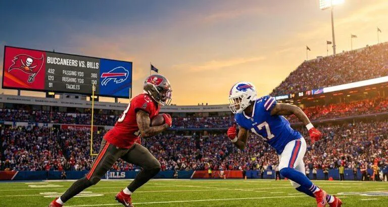 Tampa Bay Buccaneers vs Buffalo Bills Match Player Stats