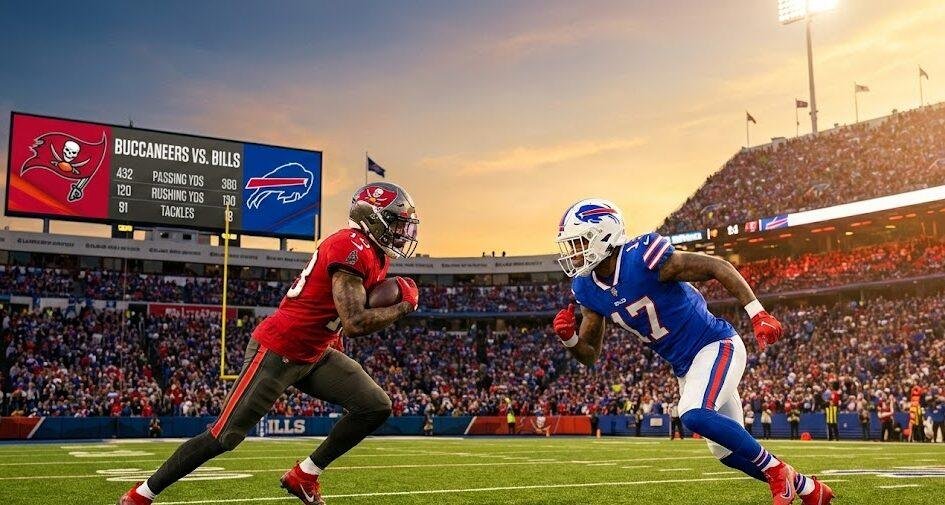 Tampa Bay Buccaneers vs Buffalo Bills Match Player Stats