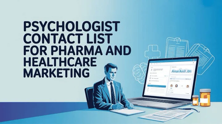 Psychologist Contact List for Healthcare Marketing