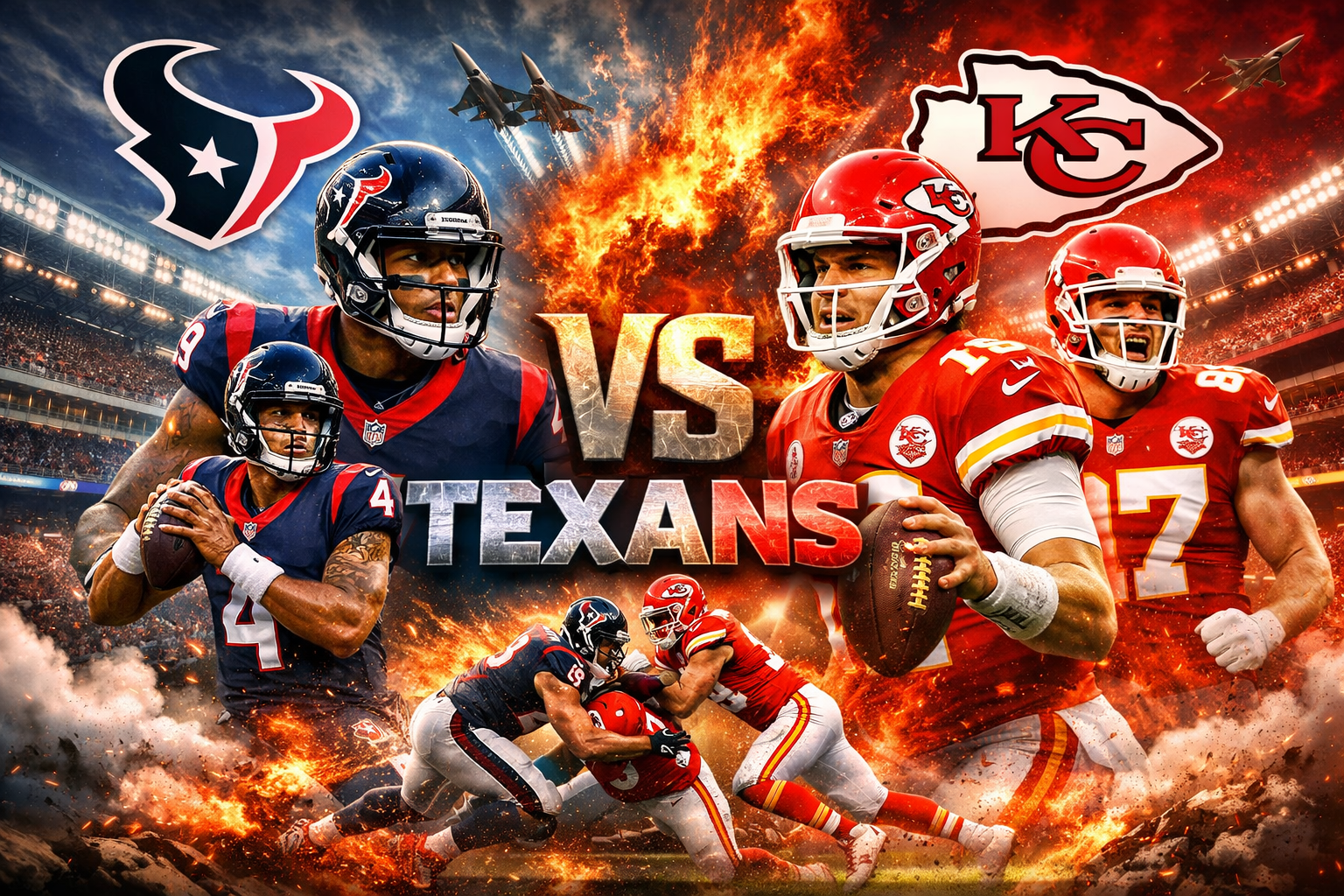 Texans vs Chiefs